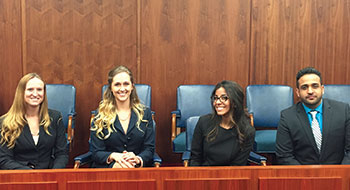 American Association for Justice Student Trial Advocacy Competition team